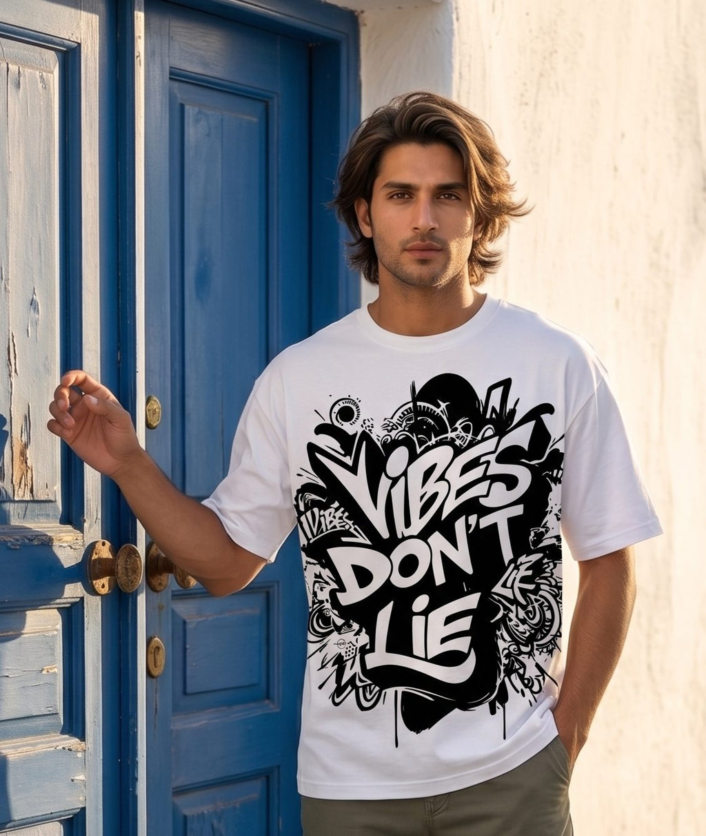 Vibes Don't Lie Oversized T-Shirt