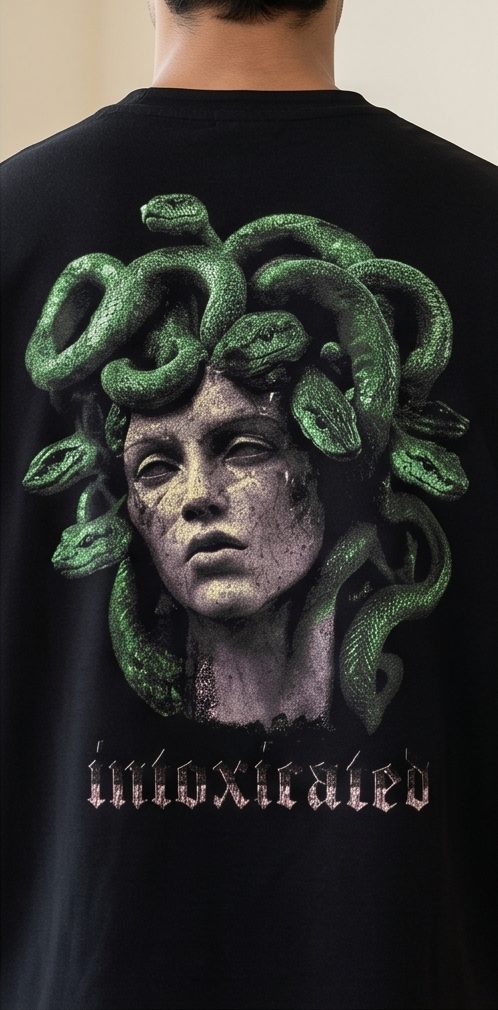 Intoxicated Medusa Oversized T-Shirt