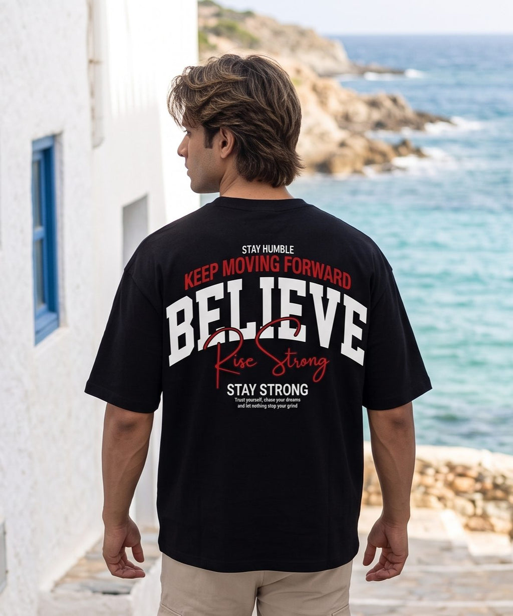 Believe Oversized T-Shirt
