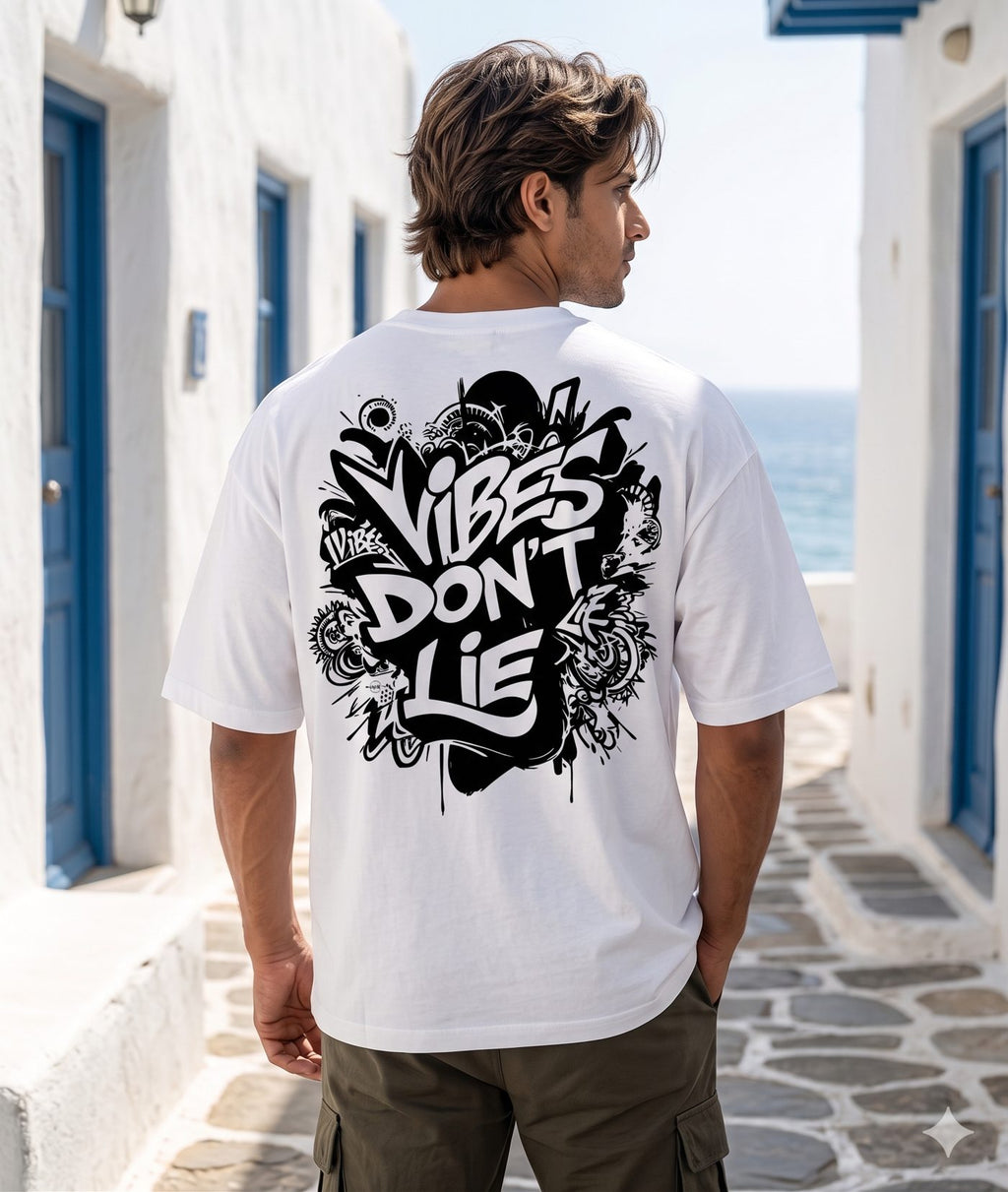 Vibes Don't Lie Oversized T-Shirt
