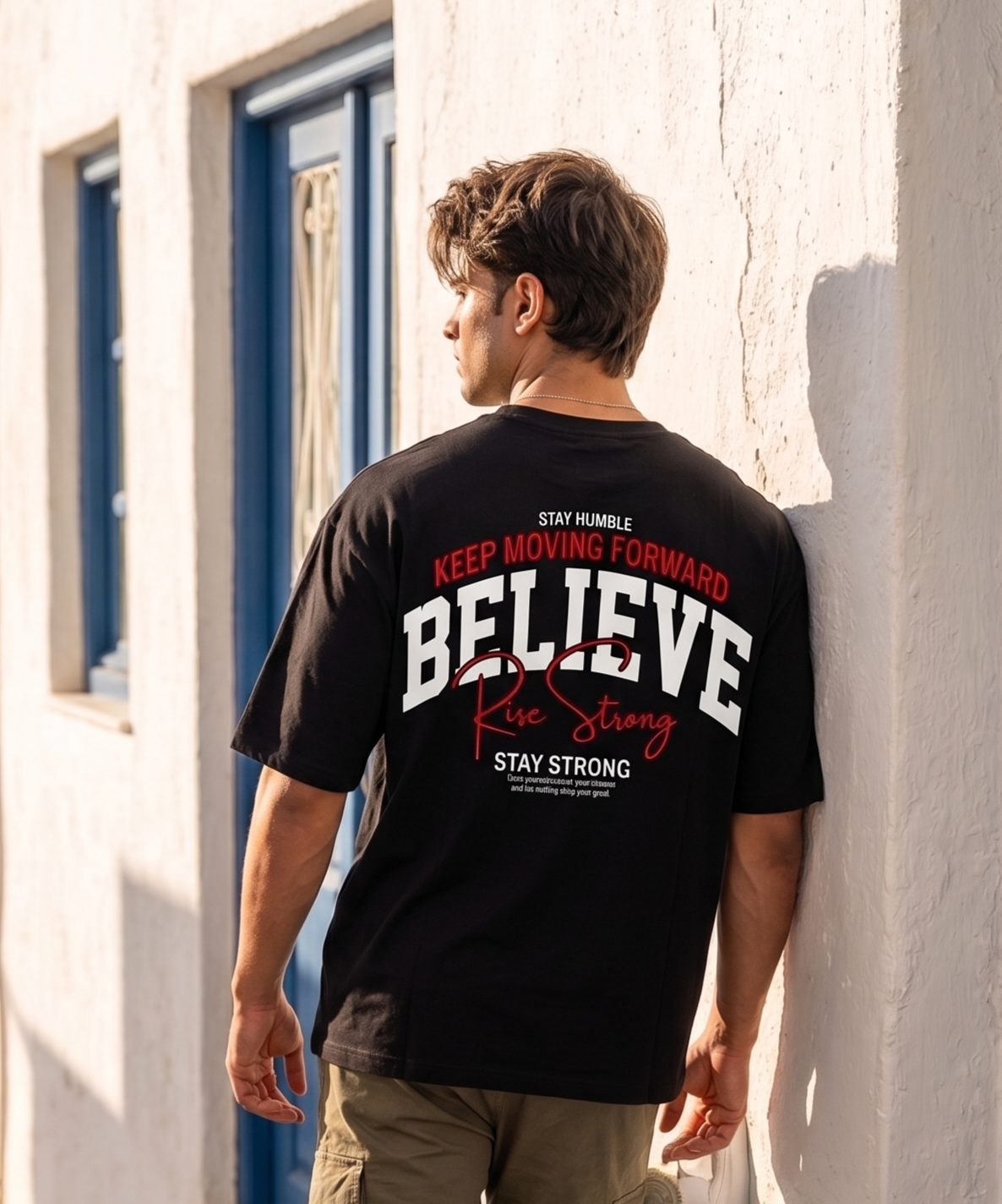 Believe Oversized T-Shirt