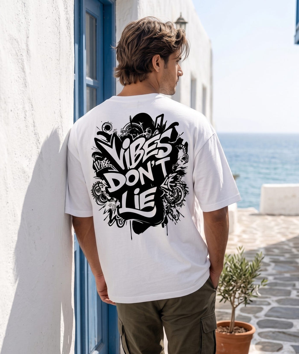 Vibes Don't Lie Oversized T-Shirt