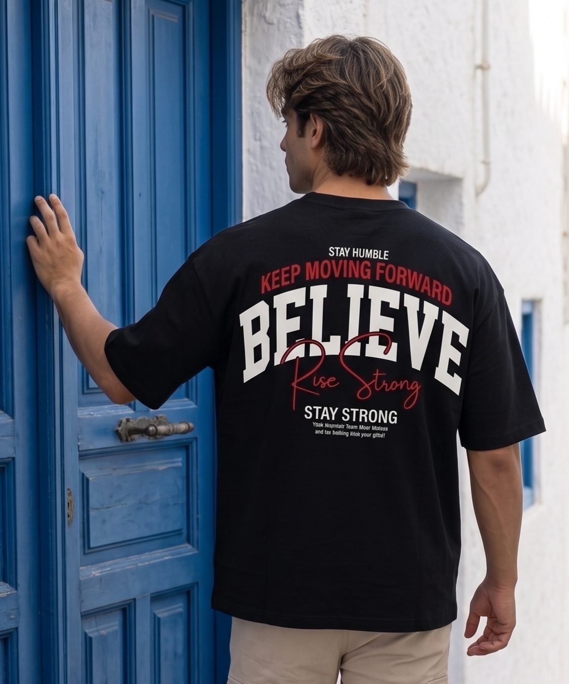 Believe Oversized T-Shirt