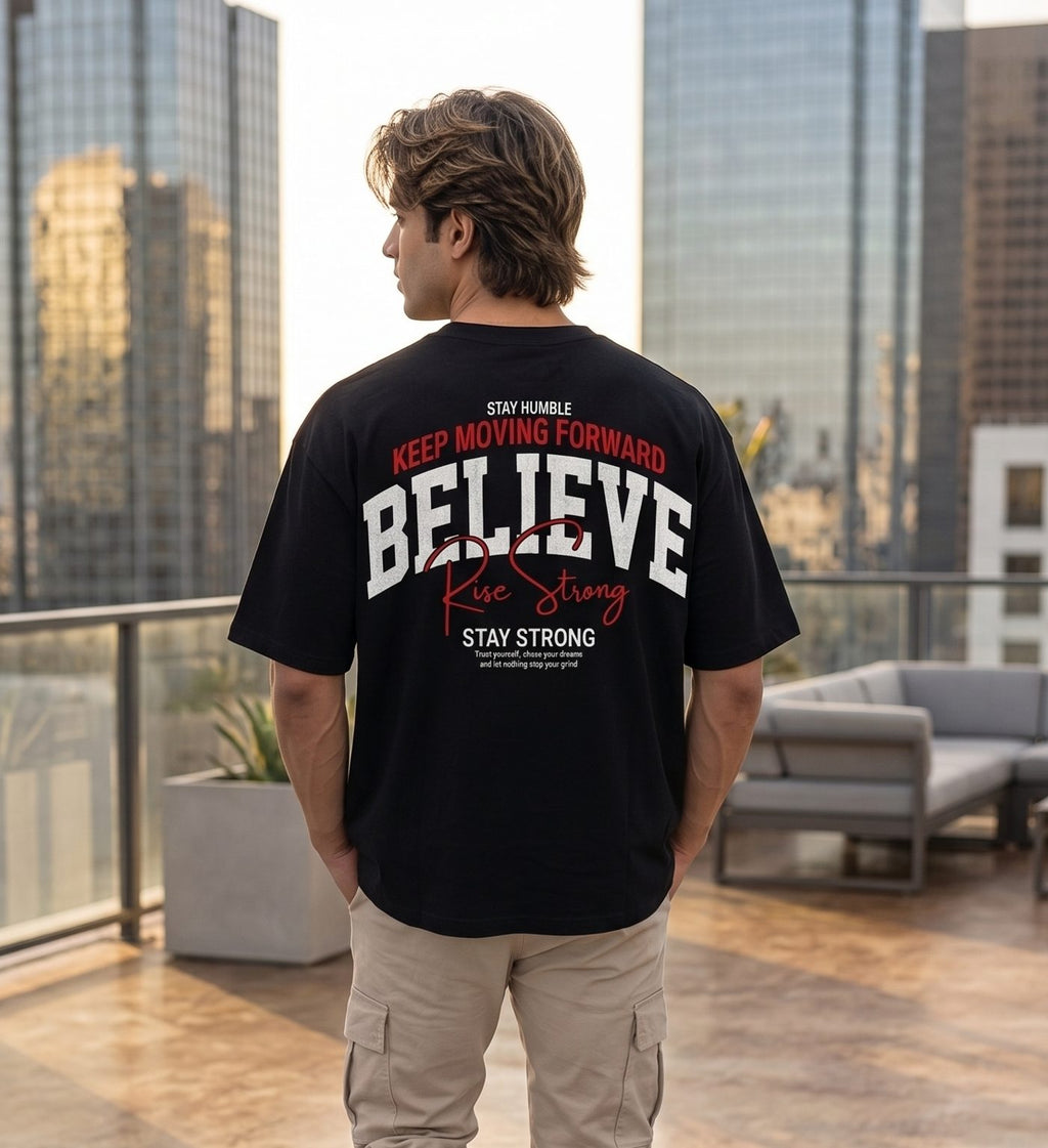 Believe Oversized T-Shirt
