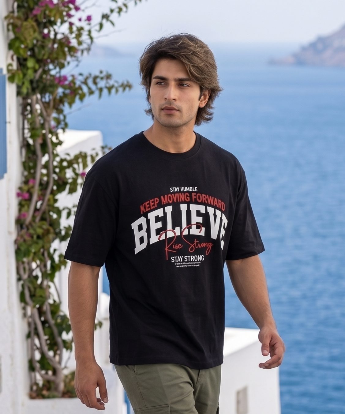 Believe Oversized T-Shirt