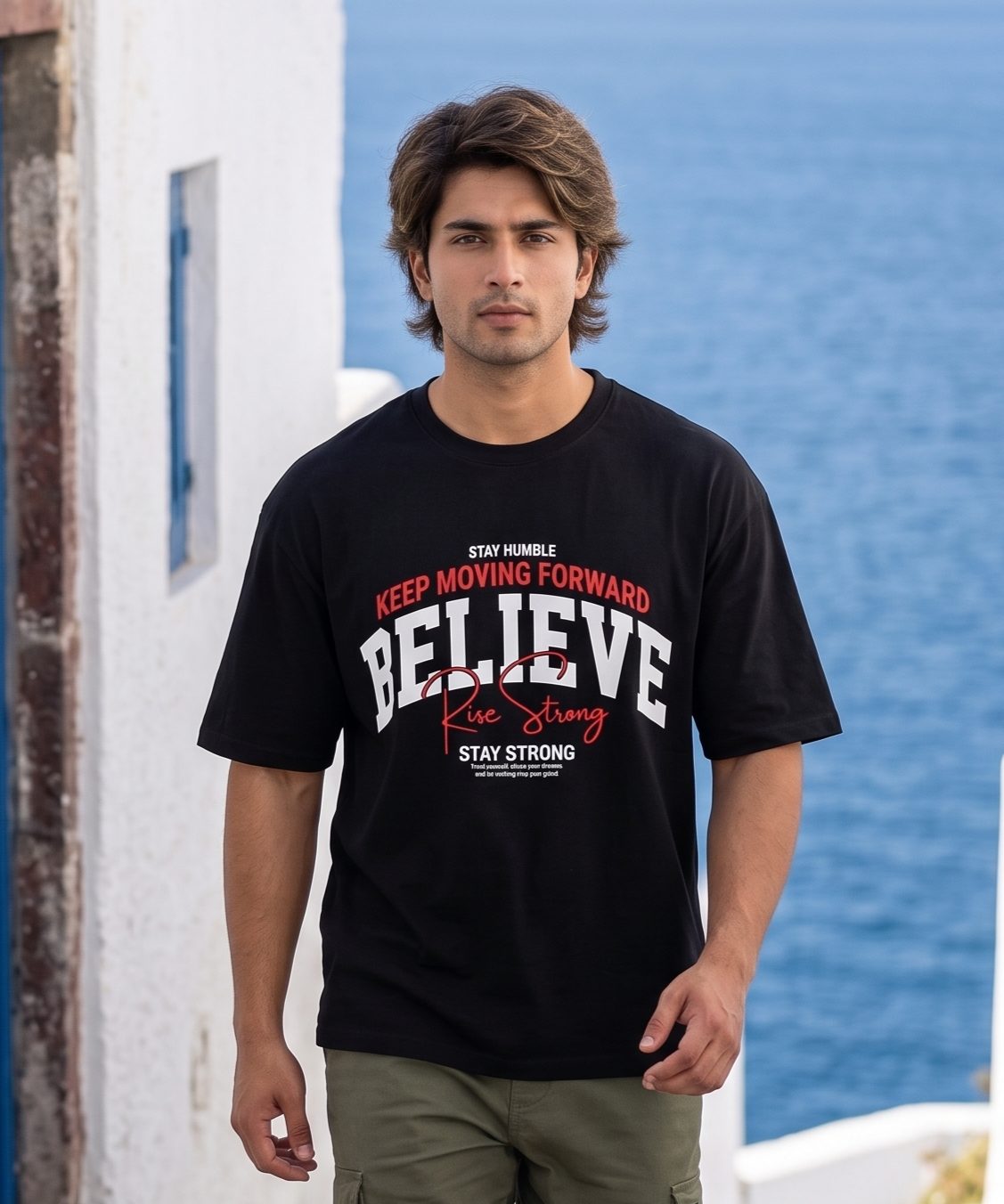 Believe Oversized T-Shirt
