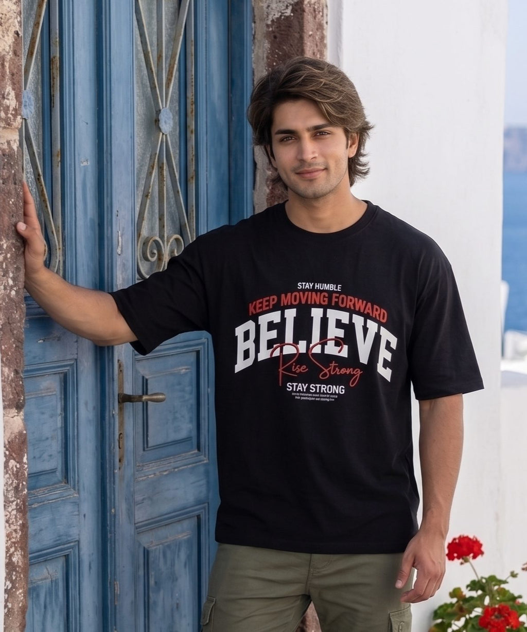 Believe Oversized T-Shirt