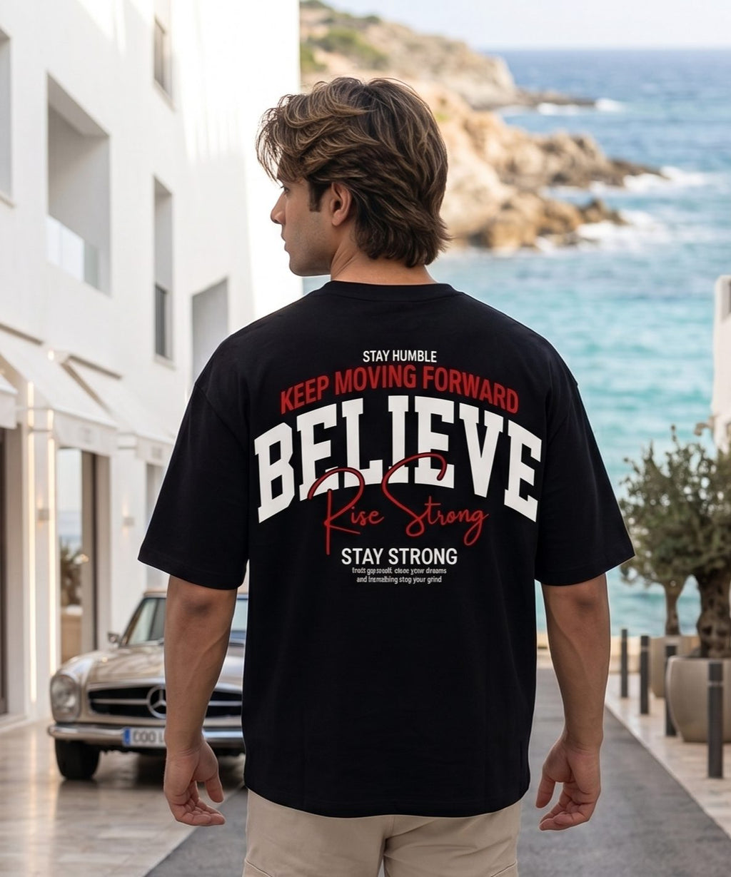 Believe Oversized T-Shirt