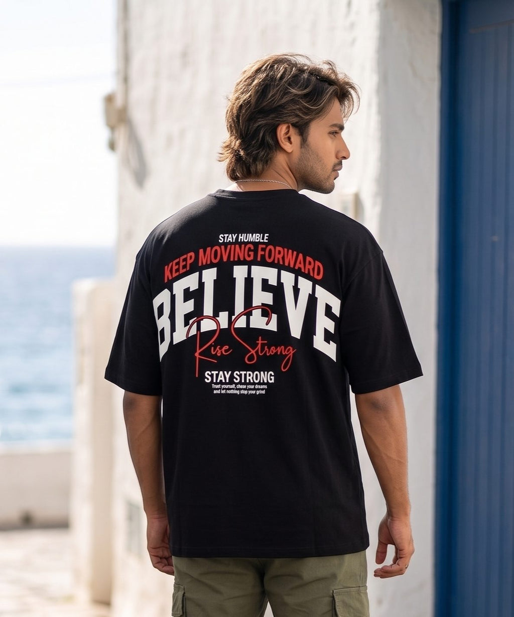 Believe Oversized T-Shirt