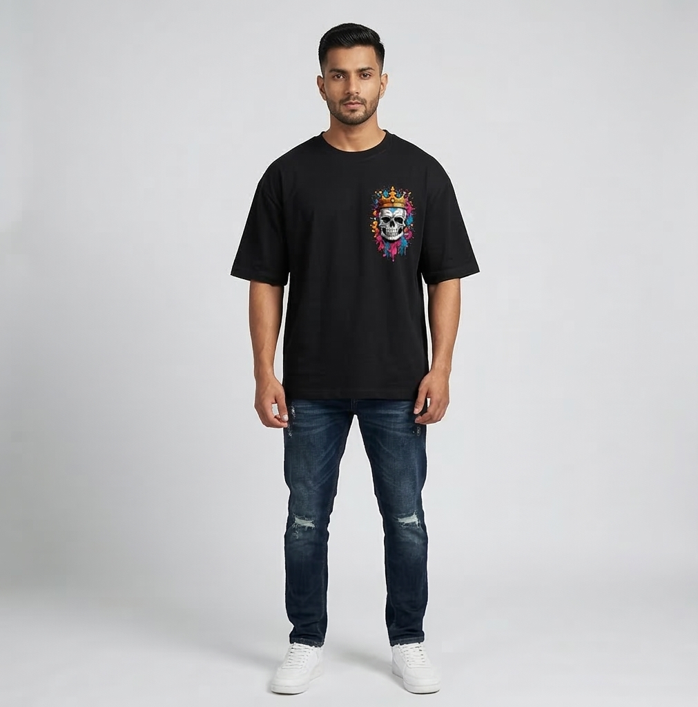 Skull Crown Pocket Tee