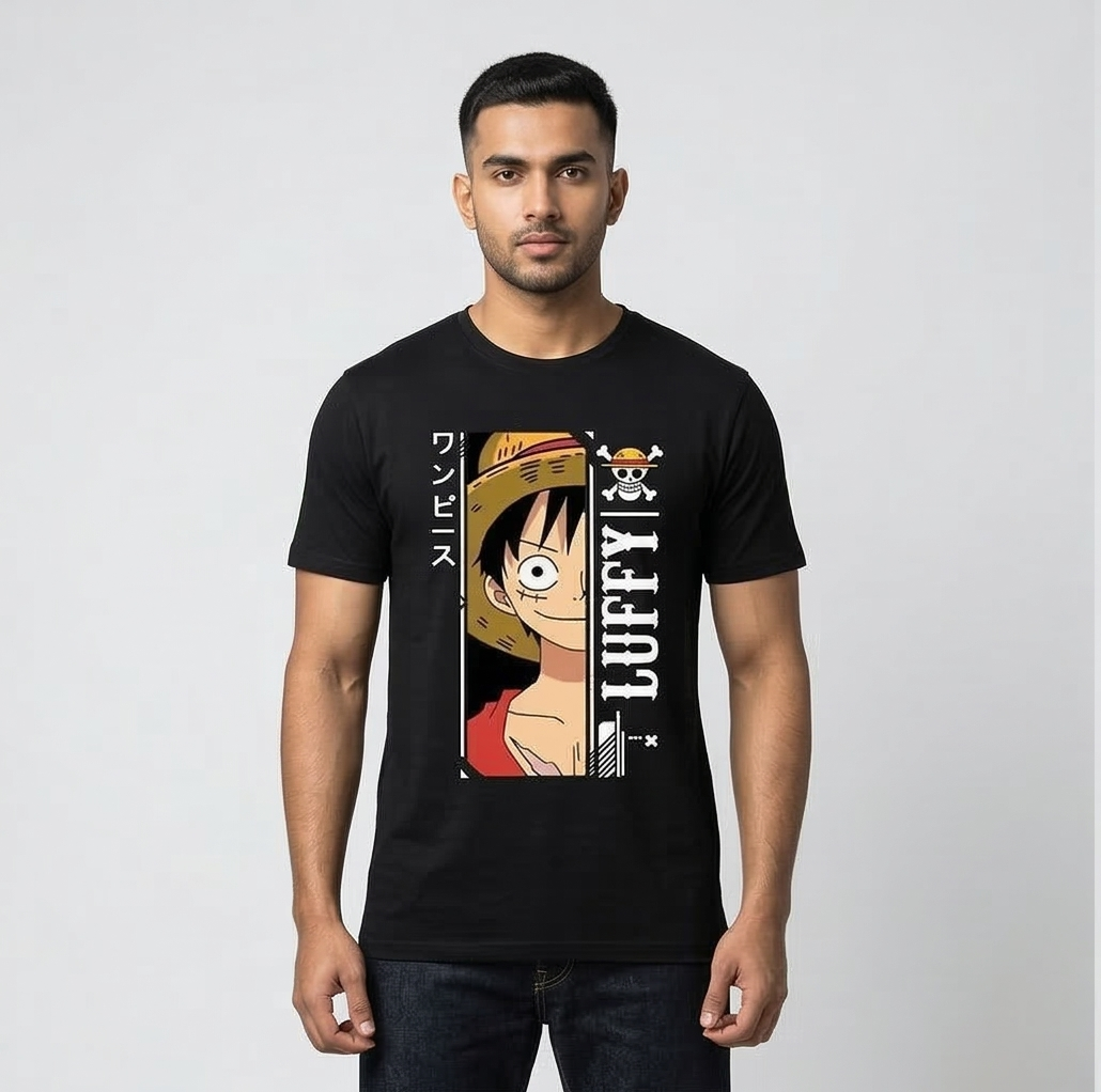Luffy Anime Graphic Tee