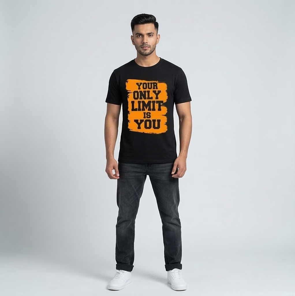 Only Limit Motivational Tee