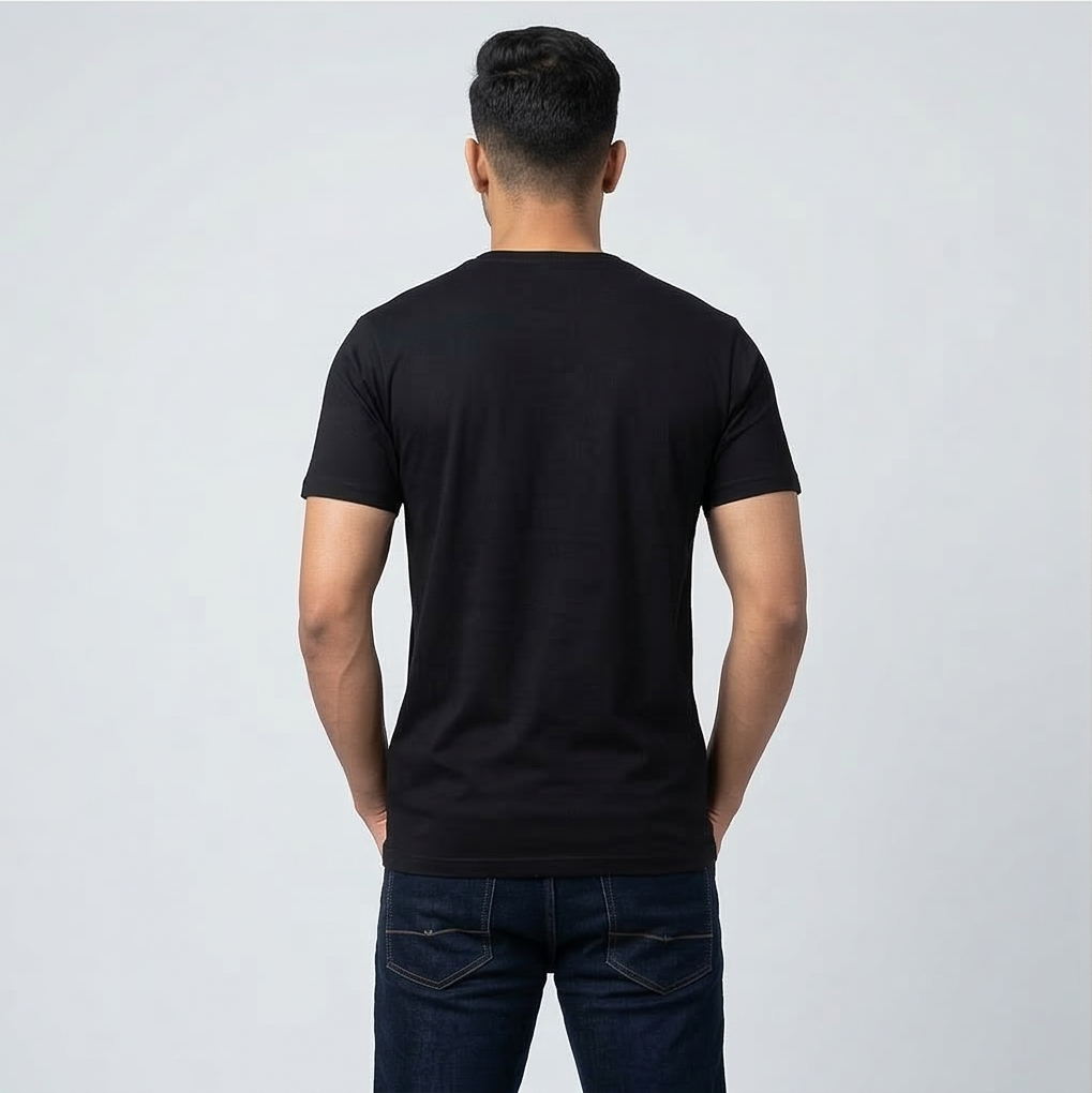 Dark Cat Printed T-Shirt