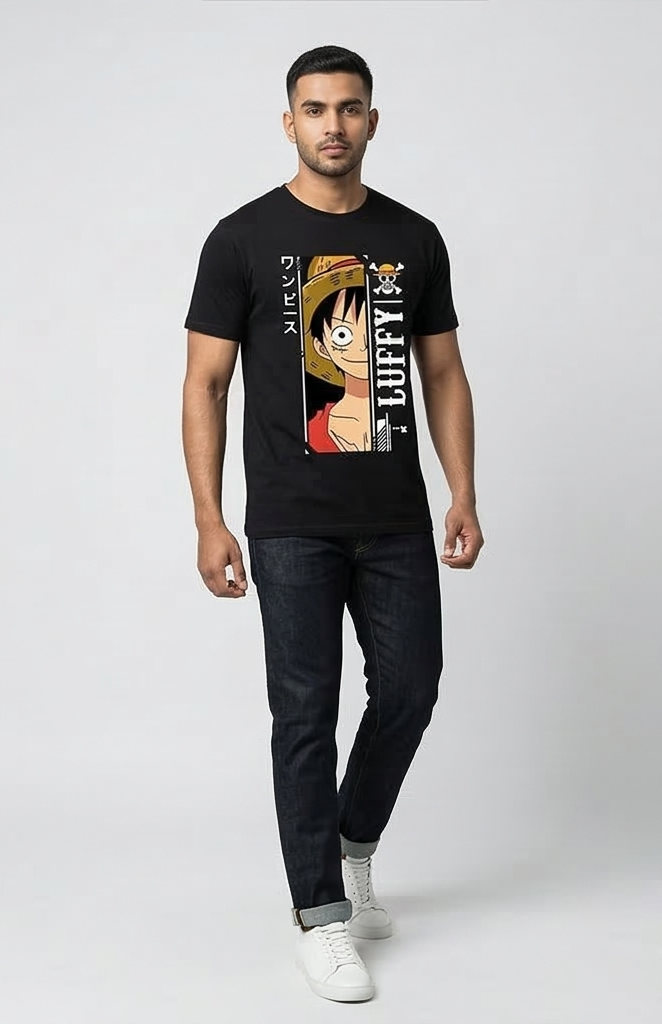 Luffy Anime Graphic Tee
