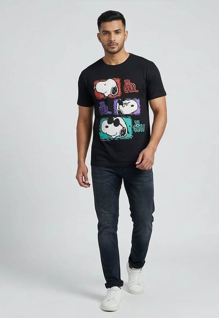 Snoopy Panel Graphic Tee