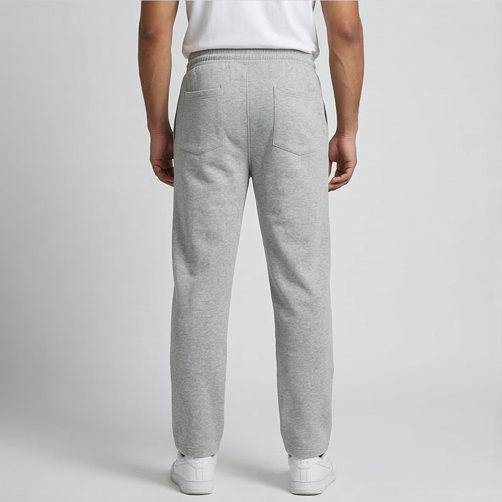 Flame Print Lower Grey