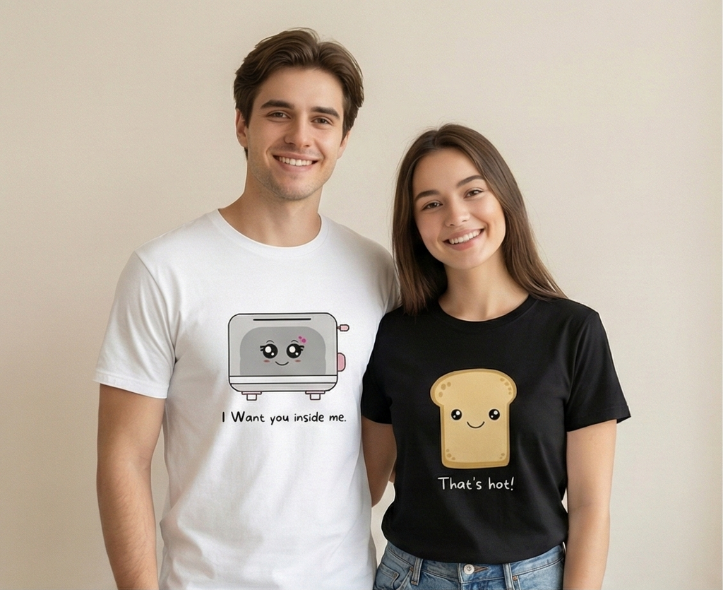 Bread and Toast couple tees