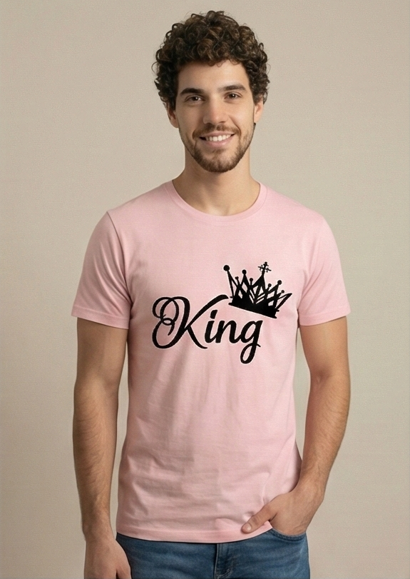 King and Queen couple tees