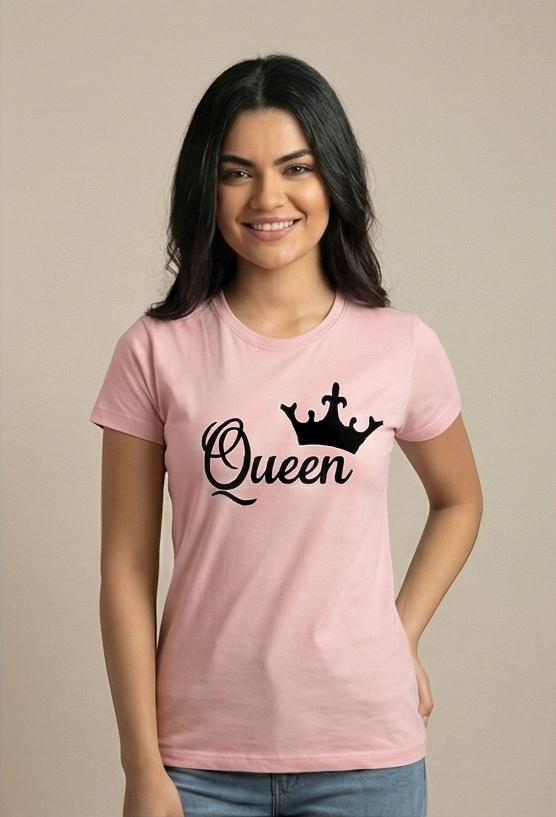 King Queen matching tshirts