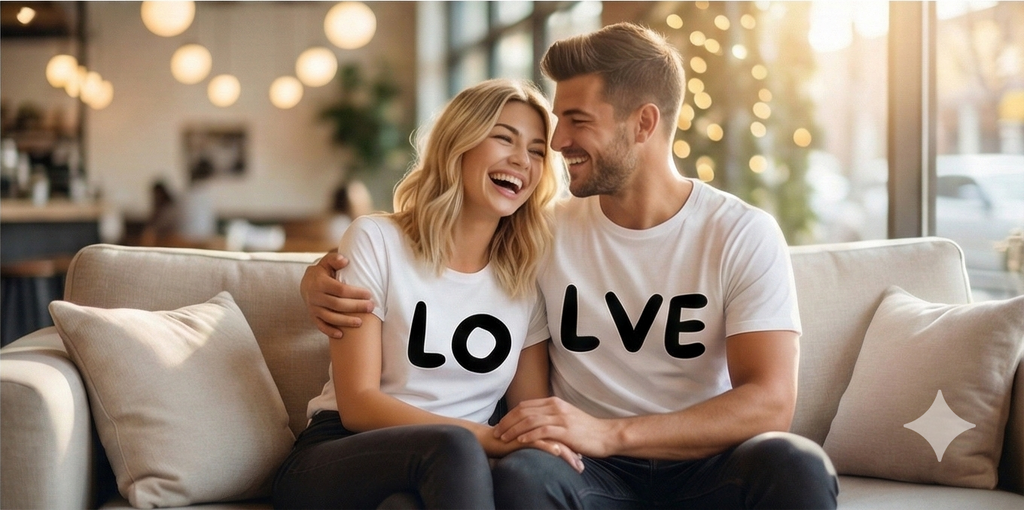 Love typography tees