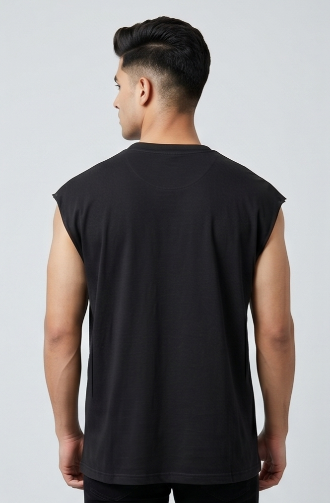 Basic Essential Oversized Cotton T-Shirt | Men