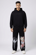 Dragon Sigilism Mystic Graphic Oversized T-Shirt | Men