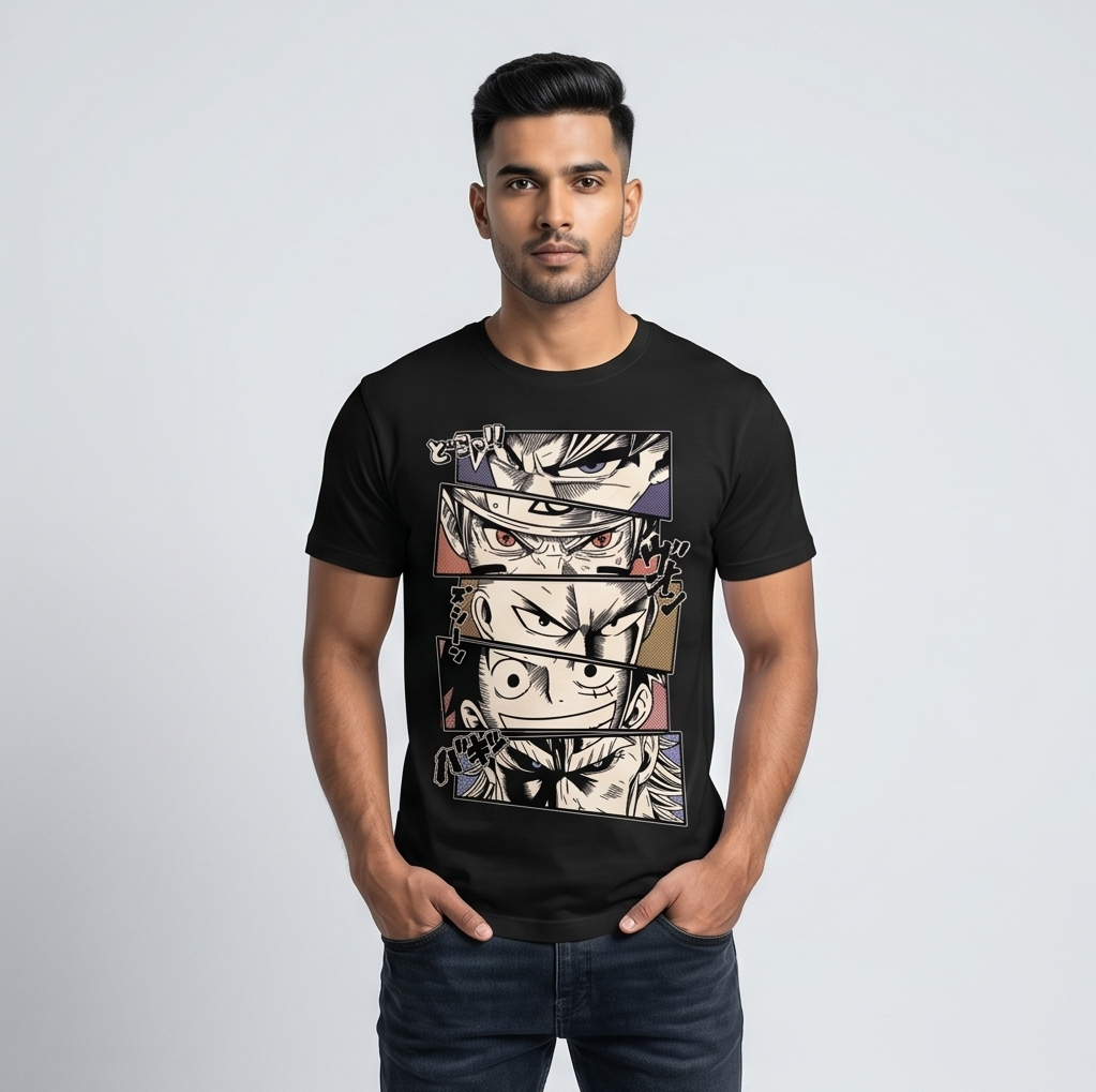 Streetwear Abstract Statement Oversized T-Shirt 023 | Men
