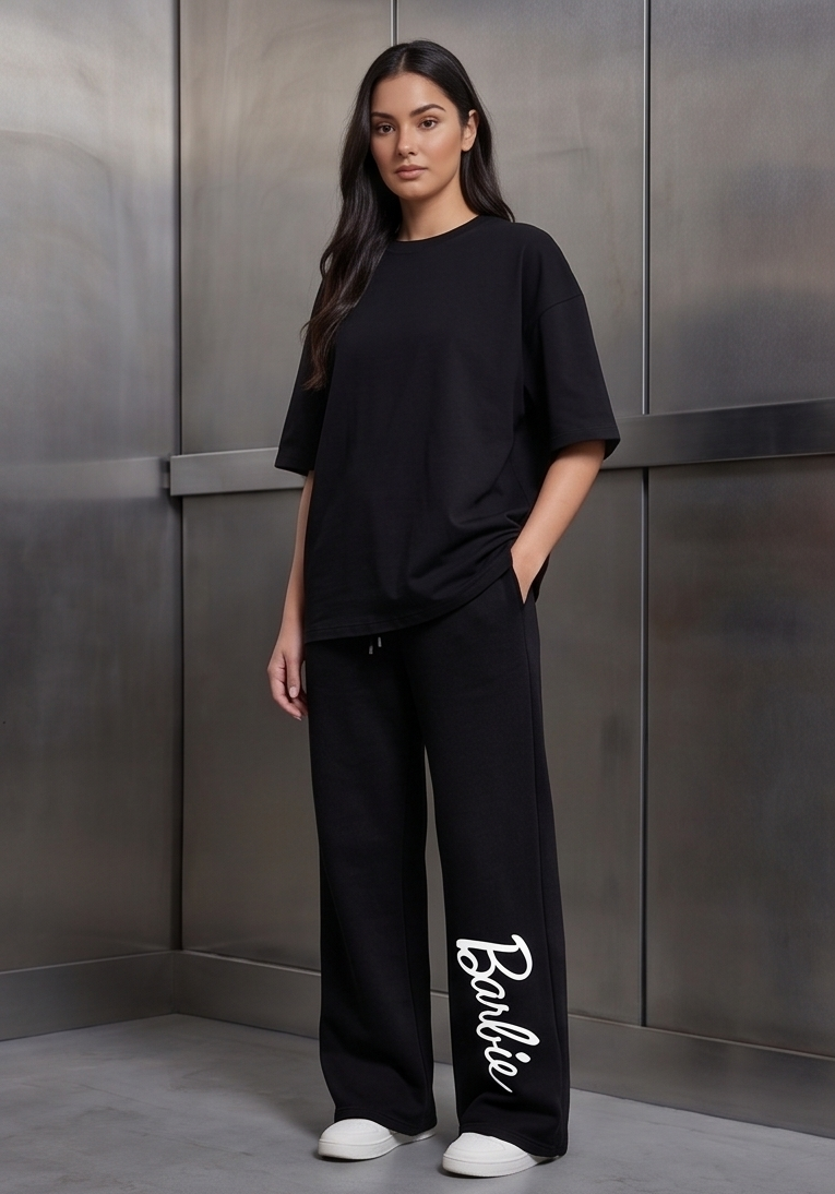 Barbie Graphic Wide Leg Pyjama Lower | Women