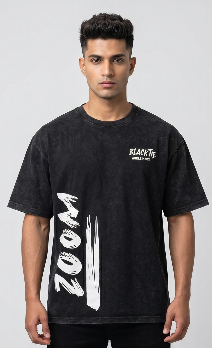 Zoom Graphic Oversized T-Shirt | Men