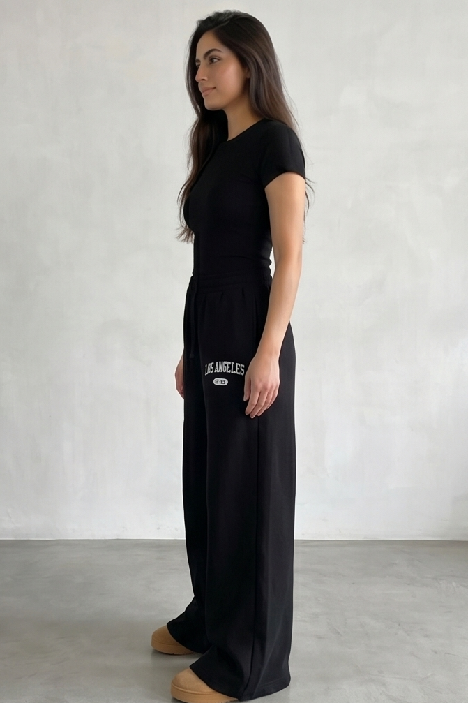 Los Angeles Graphic Wide Leg Pyjama Lower | Women