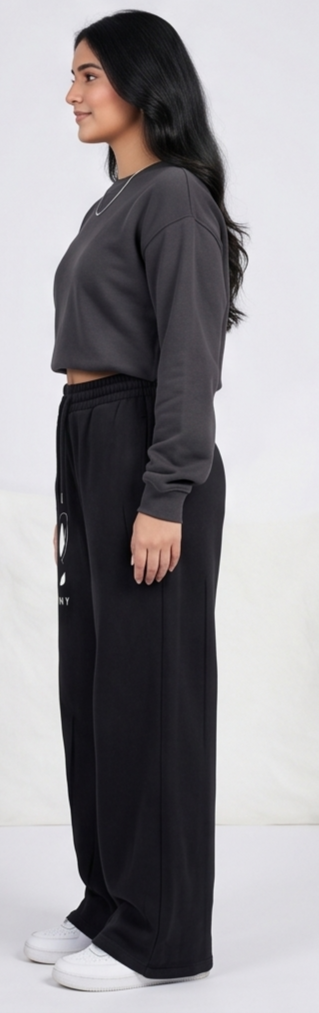 Bunny Cute Graphic Wide Leg Pyjama Lower | Women