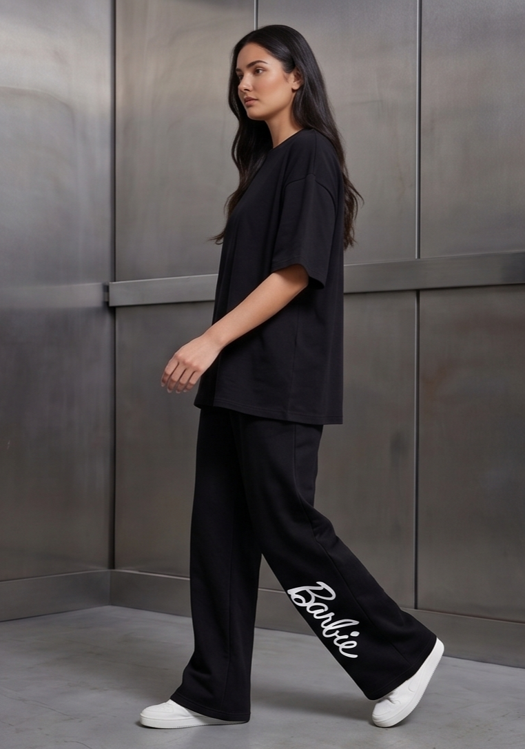 Barbie Graphic Wide Leg Pyjama Lower | Women
