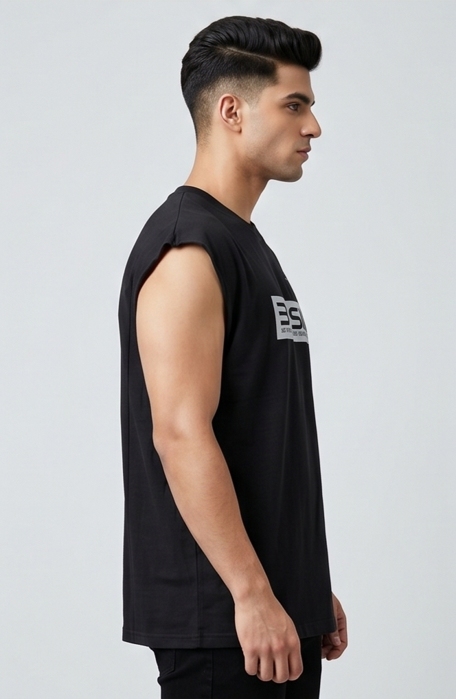 Basic Essential Oversized Cotton T-Shirt | Men