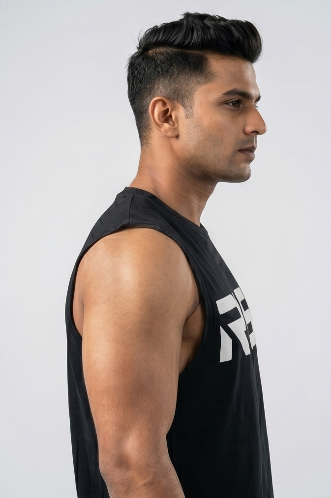 Rise Motivational Typography Oversized T-Shirt | Men