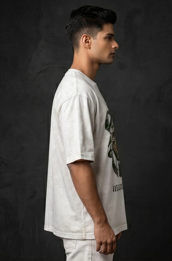 Medusa Greek Mythology Graphic Oversized T-Shirt | Men