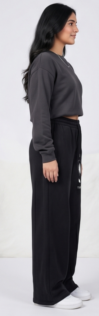 Bunny Cute Graphic Wide Leg Pyjama Lower | Women