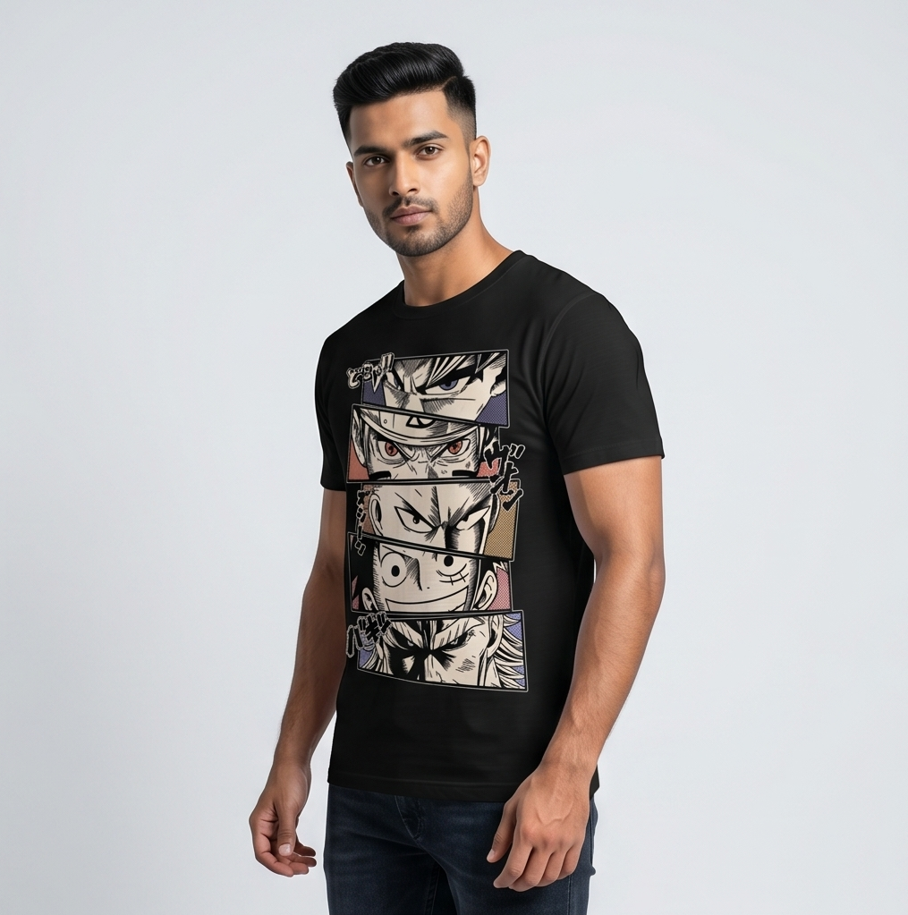Streetwear Abstract Statement Oversized T-Shirt 023 | Men