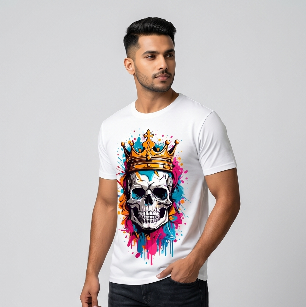 Streetwear Abstract Statement Oversized T-Shirt 022 | Men