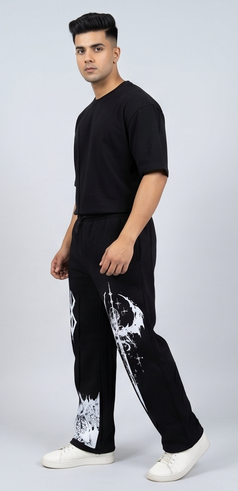 Sigilism V2 Occult Mystic Graphic Oversized T-Shirt | Men
